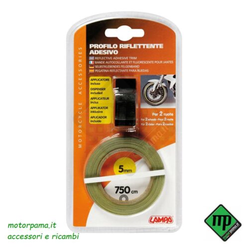 Profilo riflettente adesivo - Bianco