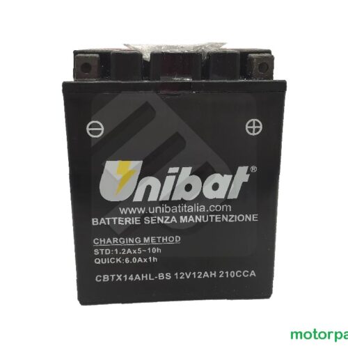 Batteria Moto / Quad Polaris scrambler Unibat CBTX14AHL-BS