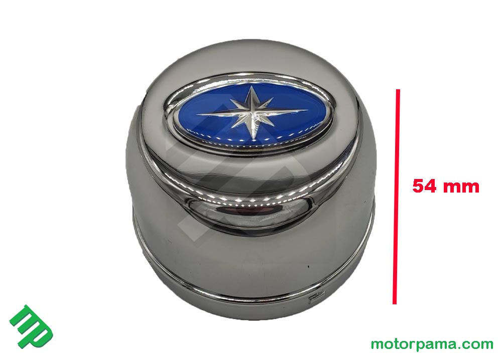 Borchia centrale coprimozzo ruota per cerchio Quad Atv Polaris - immagine 4