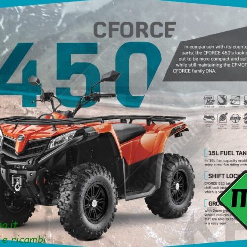 CFORCE 450EFI 4x4 passo corto (modello basic)