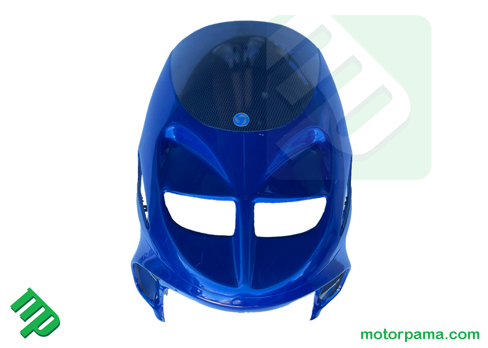 Carena scudo anteriore blu originale Italjet Formula 50 - immagine 2