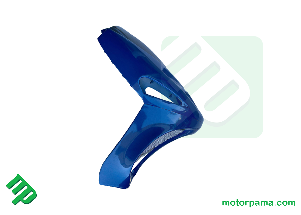 Carena scudo anteriore blu originale Italjet Formula 50 - immagine 3