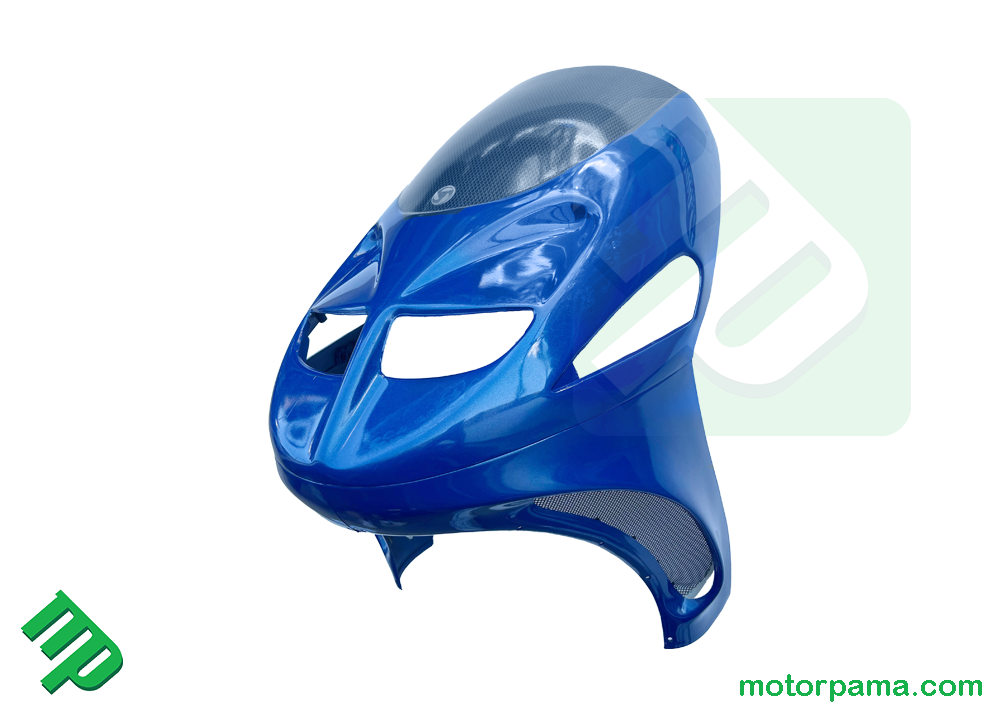 Carena scudo anteriore blu originale Italjet Formula 50