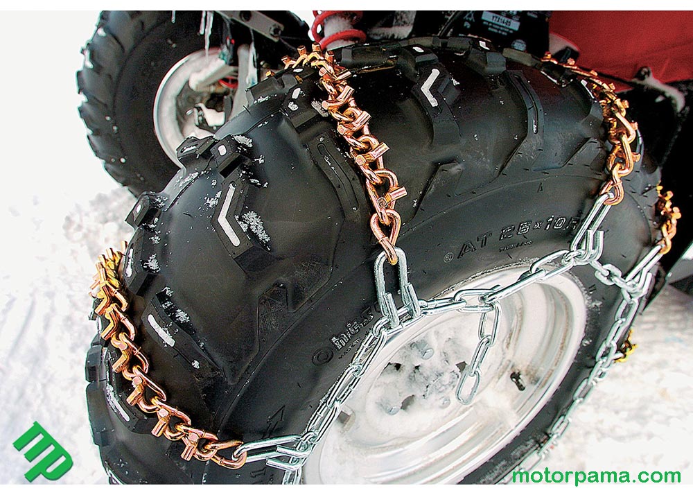 Catene da neve per quad - atv - utv - immagine 3