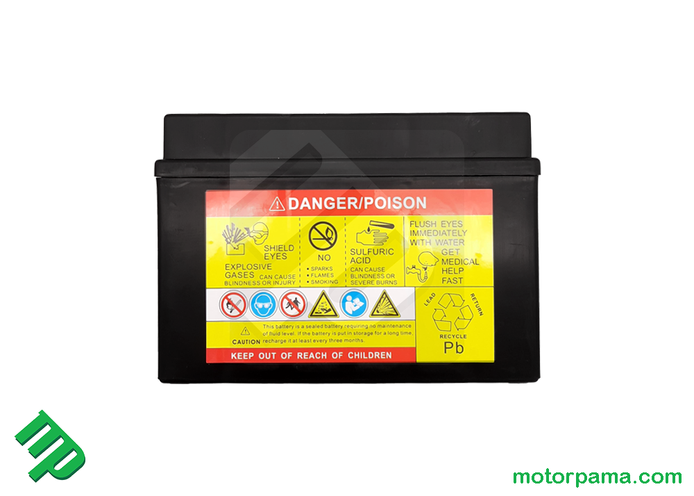 Batteria VOGE Valico 500DS / 500DSX originale Unibat CT12A-BS - immagine 3