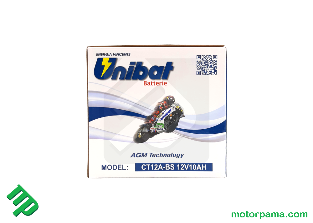 Batteria VOGE Valico 500DS / 500DSX originale Unibat CT12A-BS - immagine 5