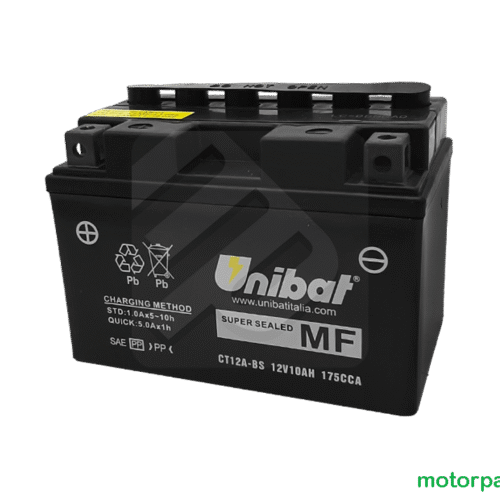 Batteria VOGE Valico 500DS / 500DSX originale Unibat CT12A-BS