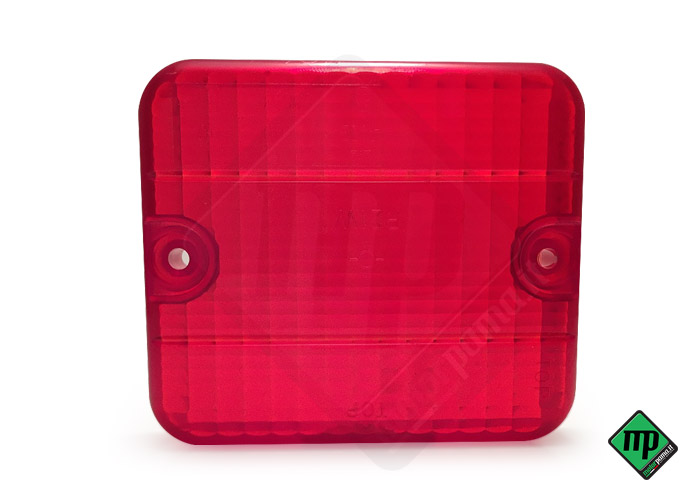 Trasparente / vetro per fanale retronebbia piccolo - modello rimorchi TM1 - H3