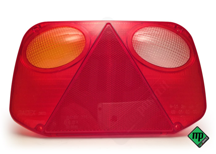 Trasparente / vetro per fanale di posizione SX Radex per serie N – PA – PT15/25/35 – PAF – C25 – C35