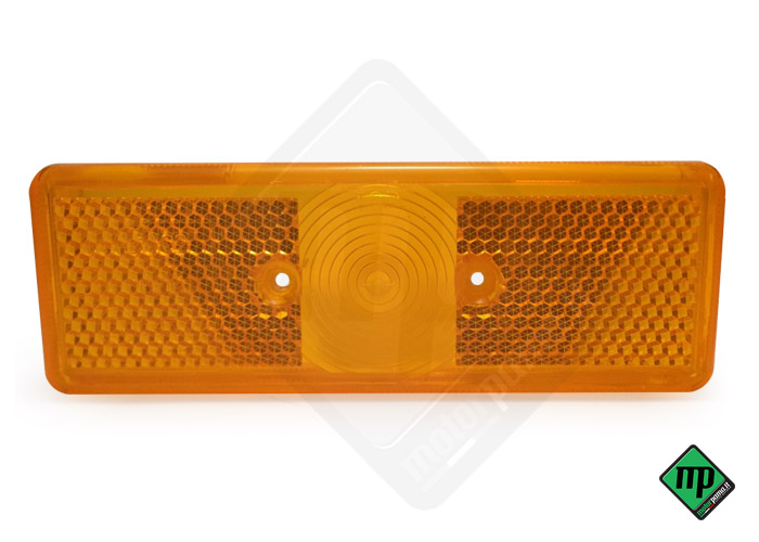 Trasparente / vetro per fanalino ingombro laterale arancio Radex