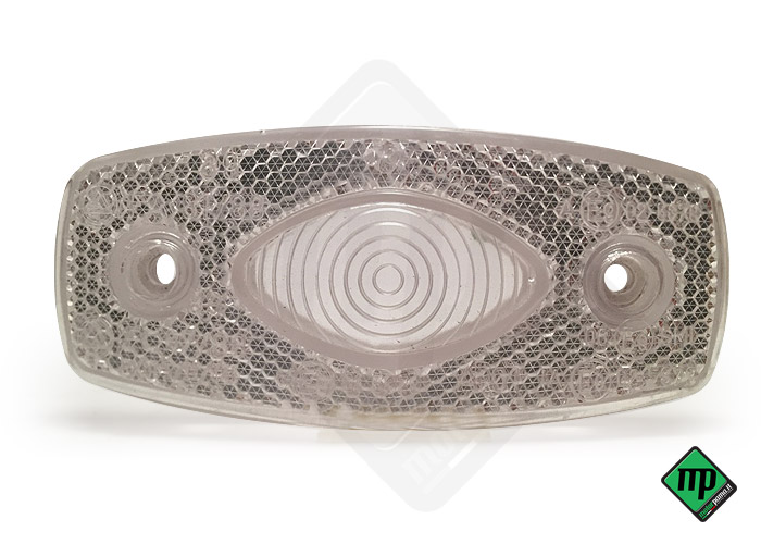 Trasparente / vetro per fanalino ingombro anteriore bianco Aj-ba