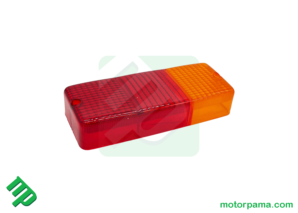 Trasparente / vetro per fanale di posizione 3 funzioni rettangolari tipo cobino