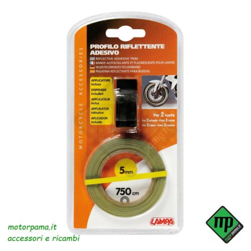 Profilo riflettente adesivo - Giallo