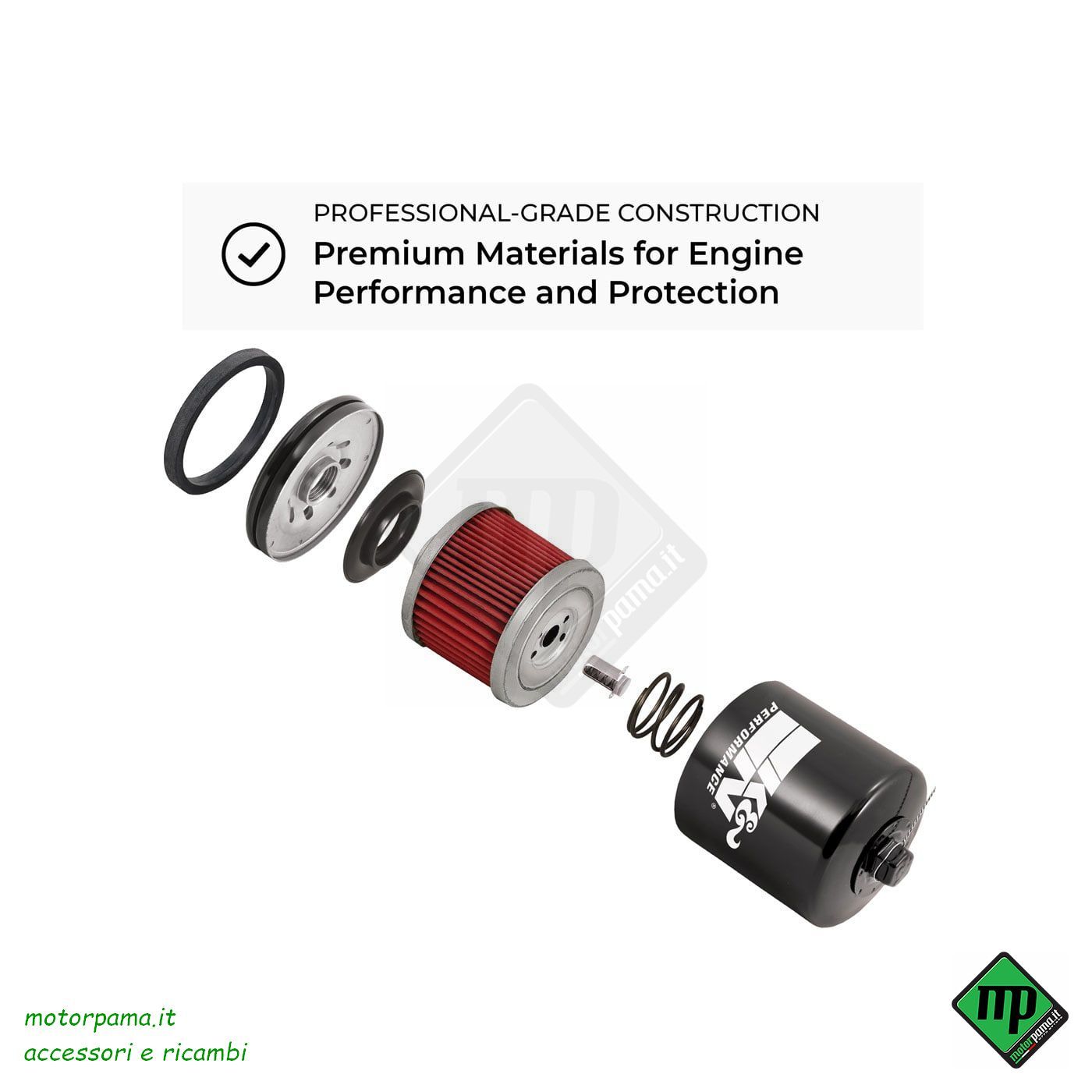 K&N HIGH-FLOW AIR FILTER - immagine 3