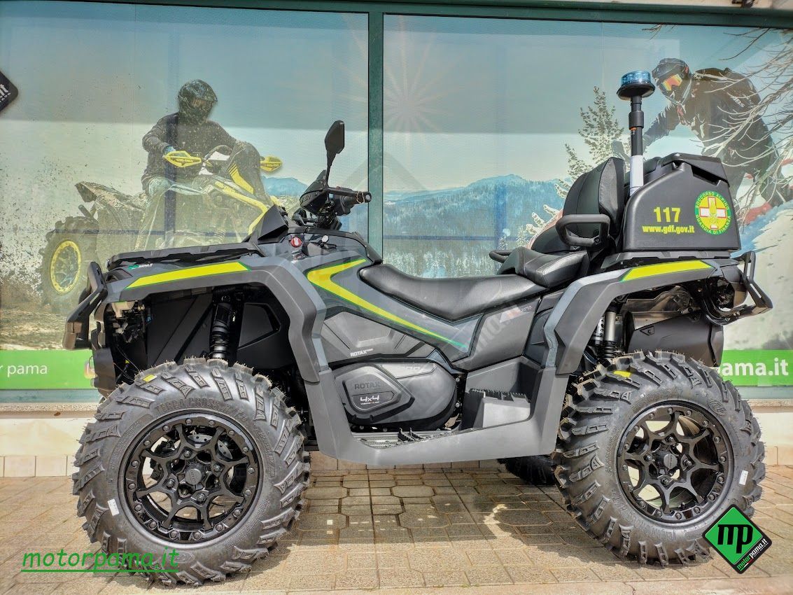 QUAD OUTLANDER MAX XTP 1000 4X4 PASSO LUNGO ALLESTITO GUARDIA DI FINANZA