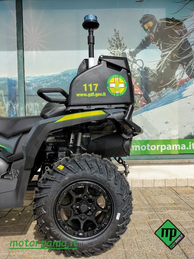 QUAD OUTLANDER MAX XTP 1000 4X4 PASSO LUNGO ALLESTITO GUARDIA DI FINANZA - immagine 3
