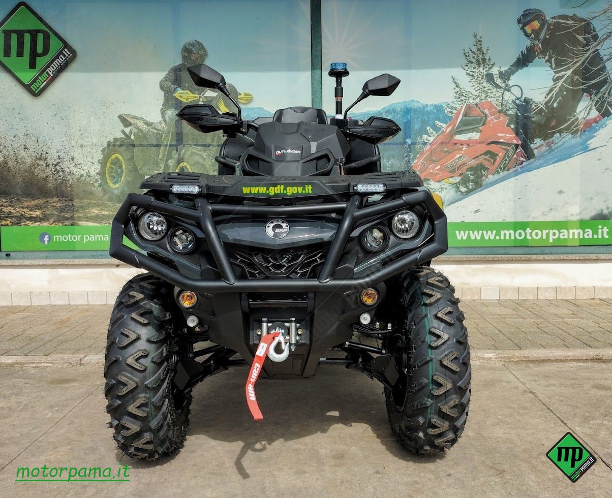 QUAD OUTLANDER MAX XTP 1000 4X4 PASSO LUNGO ALLESTITO GUARDIA DI FINANZA - immagine 4