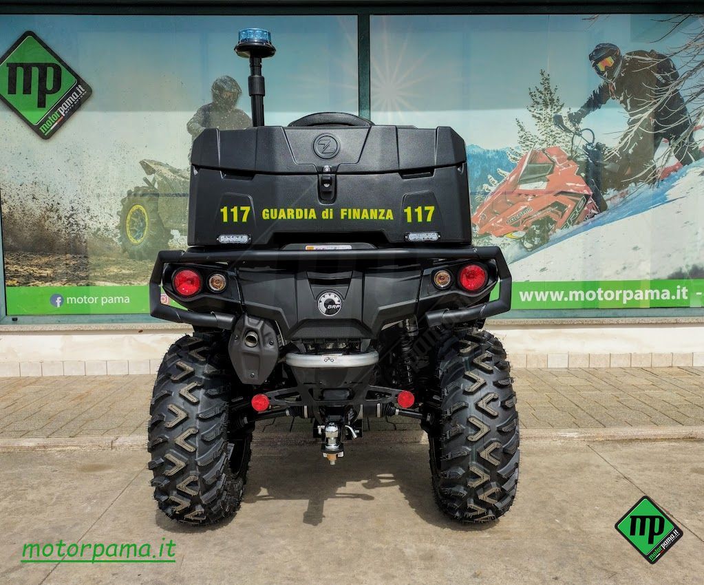 QUAD OUTLANDER MAX XTP 1000 4X4 PASSO LUNGO ALLESTITO GUARDIA DI FINANZA - immagine 5