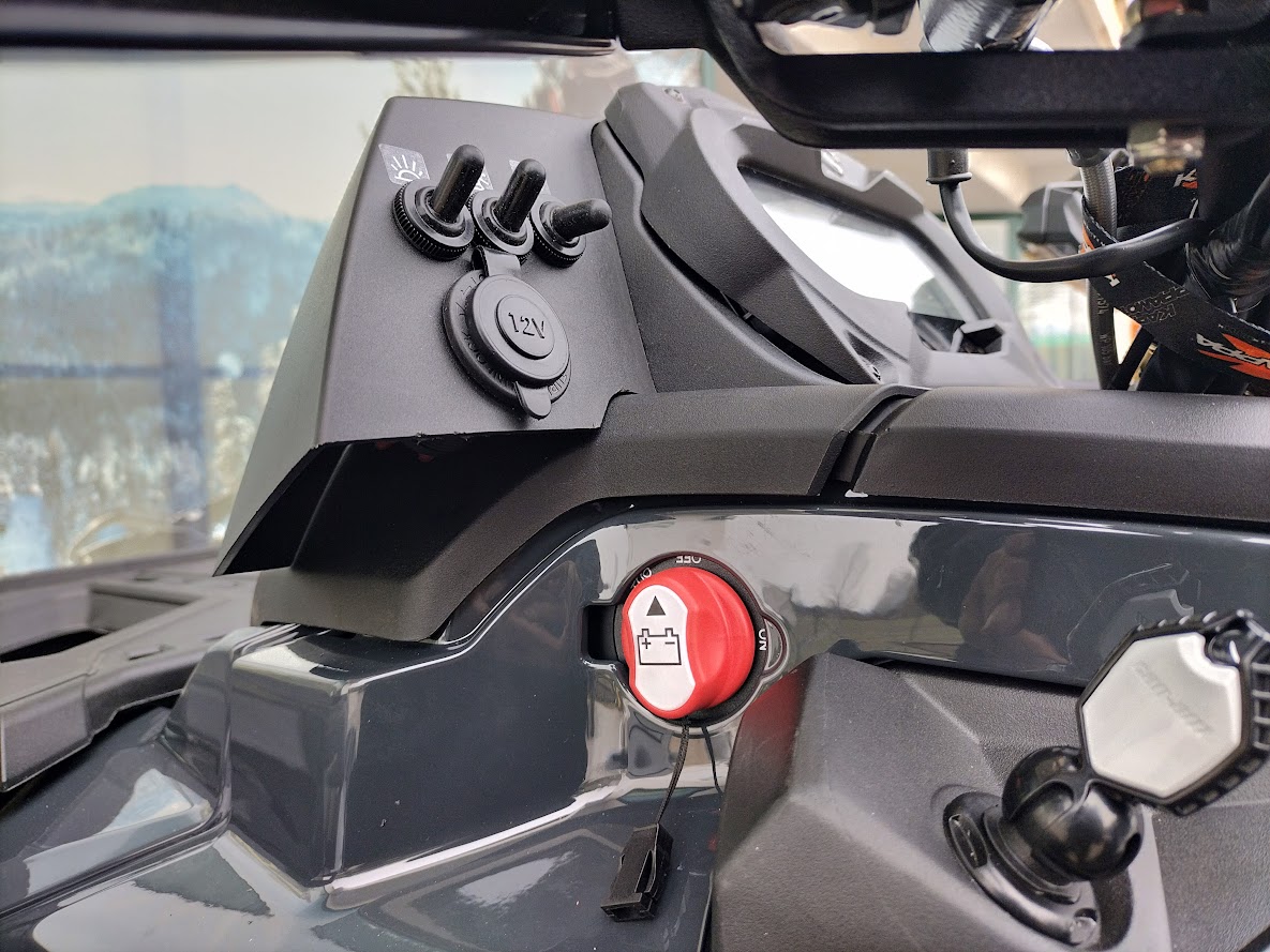 QUAD OUTLANDER MAX XTP 1000 4X4 CINGOLATO PASSO LUNGO ALLESTITO GUARDIA DI FINANZA - immagine 7