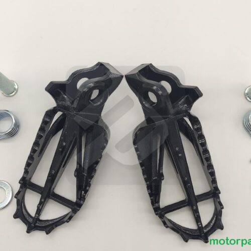 Coppia pedane poggiapiedi enduro / cross per HONDA