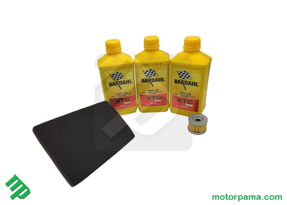Kit tagliando + filtro aria originale Voge Brivido / Valico / Rally / Trofeo 300 cc