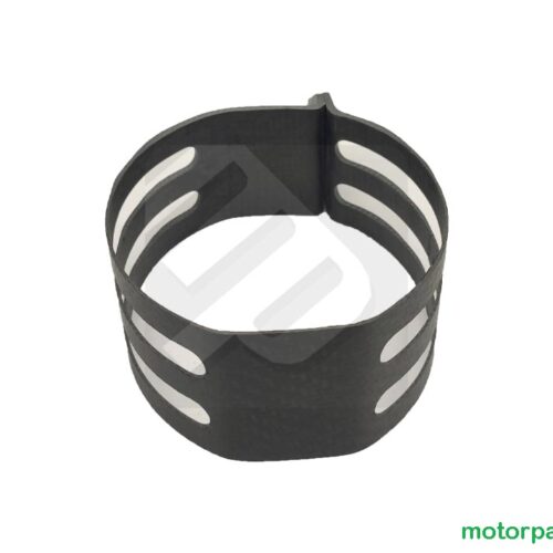 Staffa fascia in carbonio LeoVince medio doppia per terminale