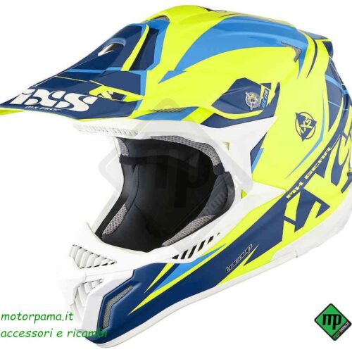 Caschi IXS Cross HX179 Giallo