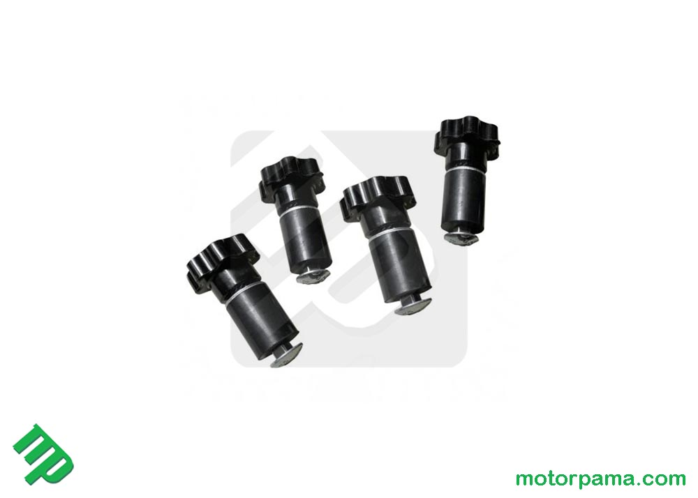 Kit 4 pezzi chiusra con pomello rapido adatto per Polaris