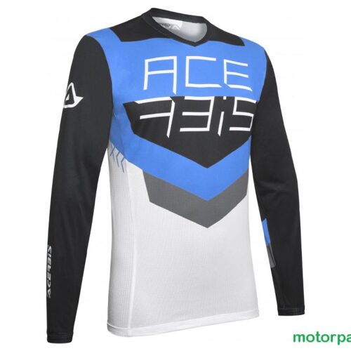 Maglia Acerbis MX Tracer Nero / Blu