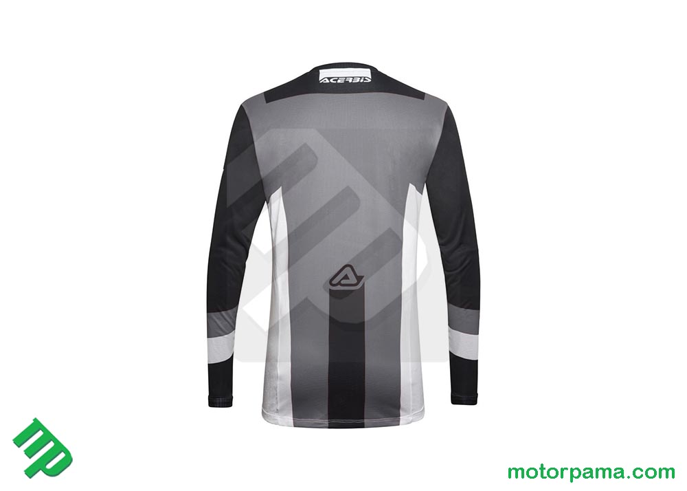 Maglia Acerbis MX Track Grigio / Nero - immagine 3