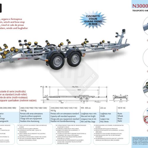 Cresci rimorchi N3000 -R-