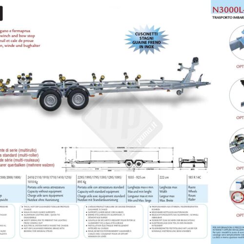 Cresci rimorchi N3000L -R-