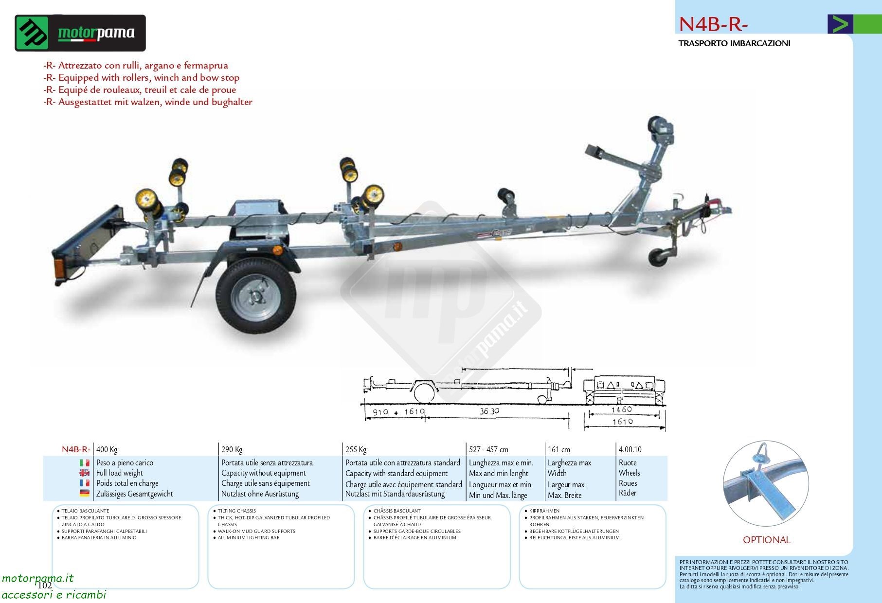 Carrello cresci N4B-R- - immagine 3