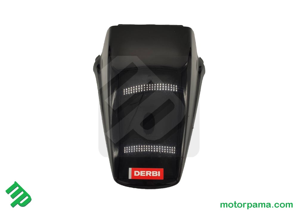Parafango post nero moto Derbi Senda