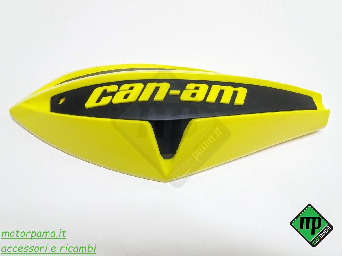 Cover / Plastica ricambio paramani DX Can am giallo fluo