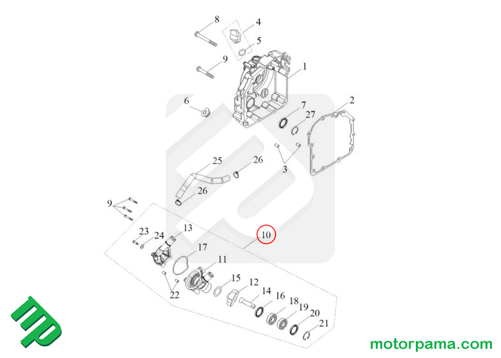 Pompa acqua originale ACCESS MAX 5 - immagine 3