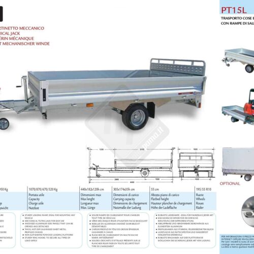 Carrello cresci PT15L
