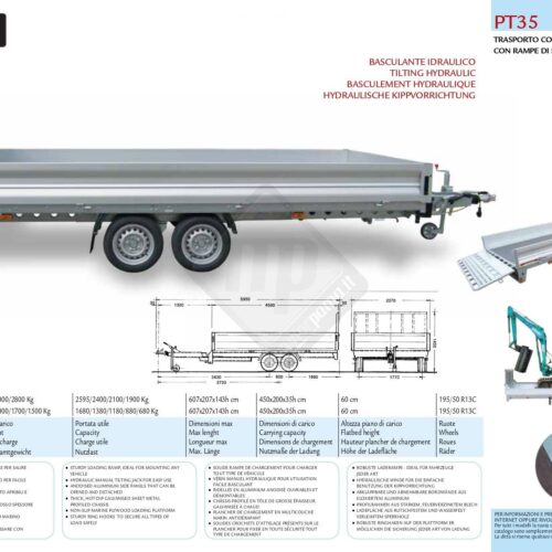 Carrello cresci PT35