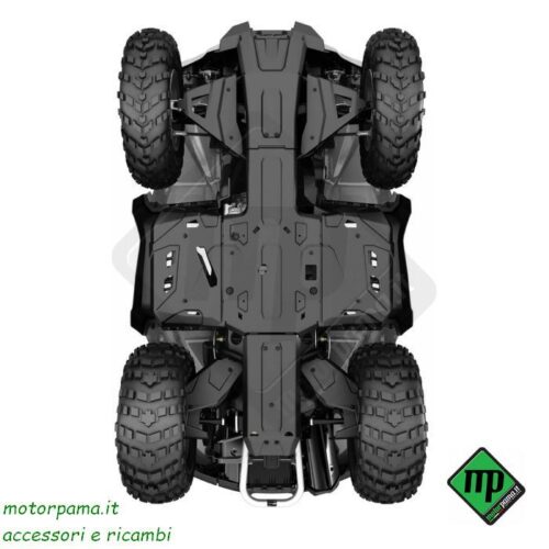 Kit di piastre salvatelaio in HMWPE per modelli MAX e X mr 1000R anno 2016 e precedenti