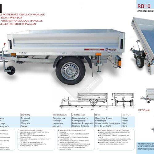 Carrello cresci RB10