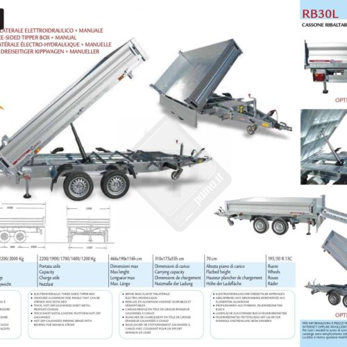 Carrello cresci RB30L