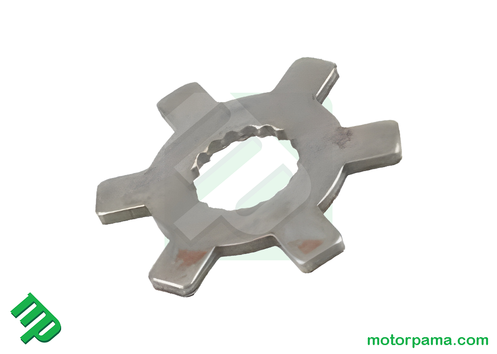 Piastra a stella traino per scooter con motore Minarelli 50