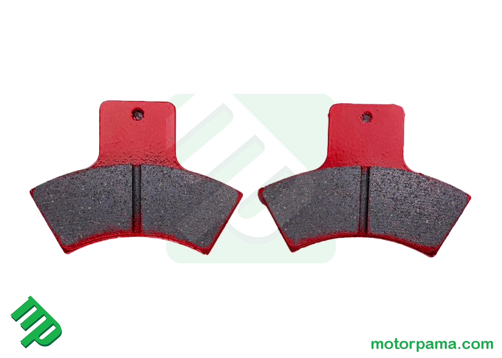 Pastiglie freno posteriore EBC Sport Carbon Quad Polaris Scrambler 500 4X4 2001 - 2004 - immagine 2