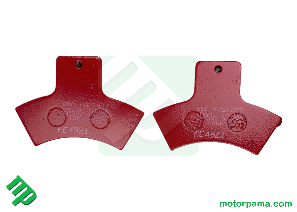 Pastiglie freno posteriore EBC Sport Carbon Quad Polaris Scrambler 500 4X4 2001 - 2004 - immagine 3