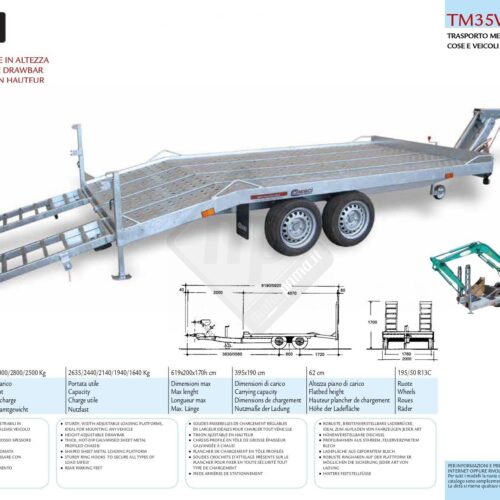 Carrello cresci TM35V