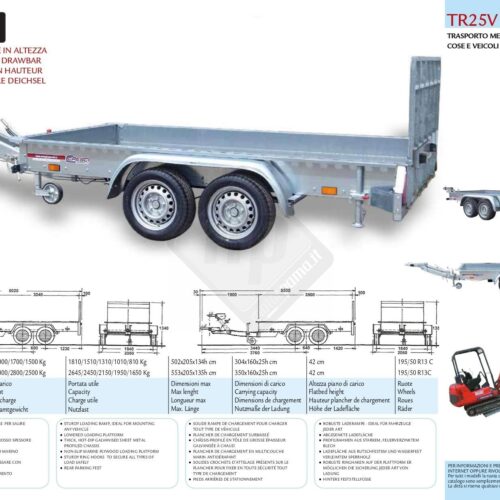 Carrello cresci TR35V