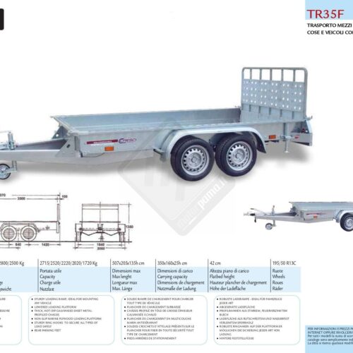 Carrello cresci TR35F