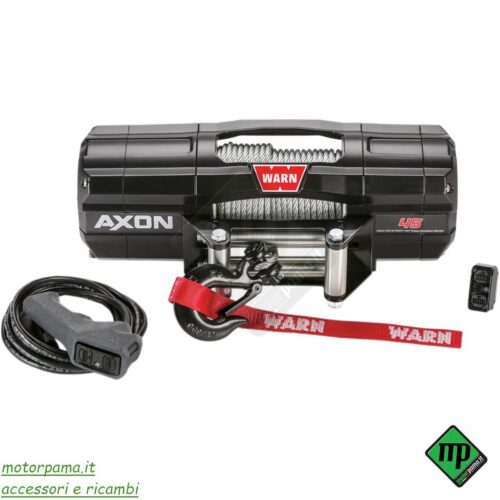 Verricello Warn winch Axon 45 universale cavo acciaio