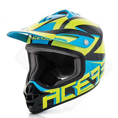 Taglia Y/M - Impact junior 3.0 helmet yellow/blue