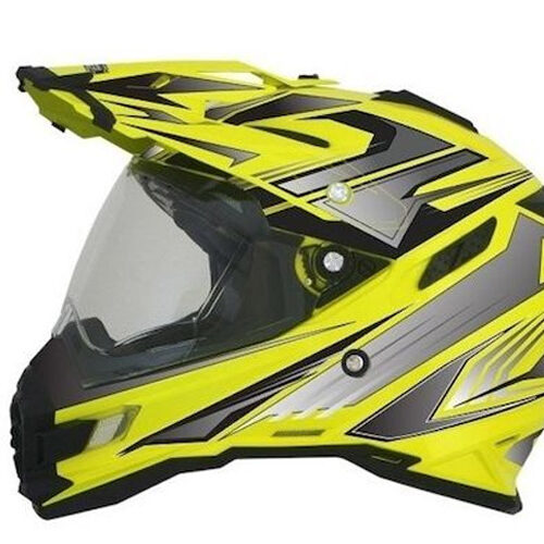 Taglia XL - Casco motoslitta FX 41 DS Giallo